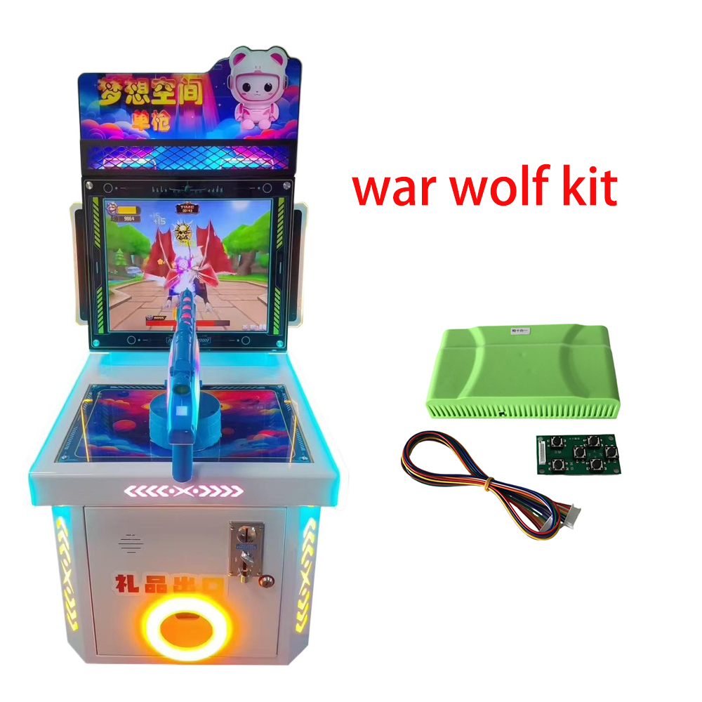 Gun Shooting Arcade - ชุดเกมยิงปืน War Wolf/Warrior 10 in 1