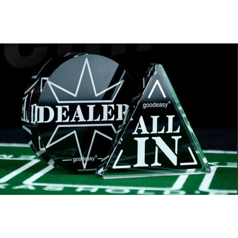 Token Coin Mechanism - Texas Hold'em House รหัสตําแหน่งการ์ดความดันเครื่อง Banker ตัวบ่งชี้ปุ่มชิปอุปกรณ์เสริม