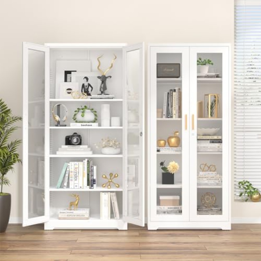 ตู้โชว์ของสะสมสำหรับใช้ในบ้าน  - Glass Cabinet Display บทวิจารณ์และราคา