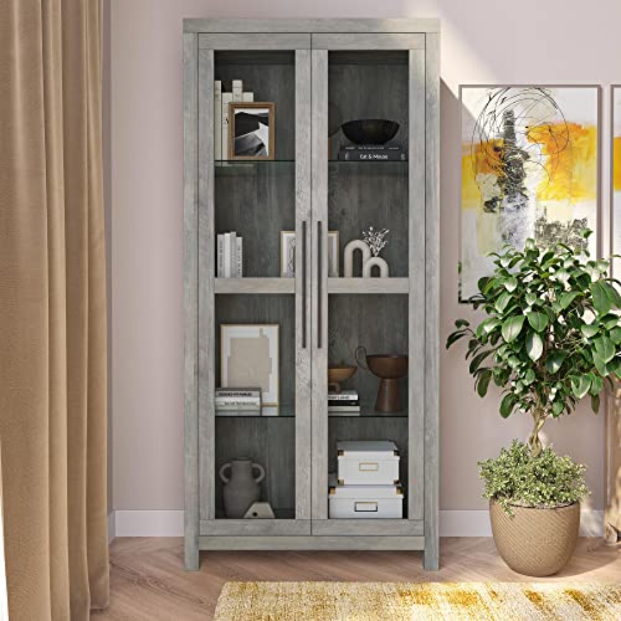 ตู้โชว์กระจก 68 Avalon สำหรับห - Glass Cabinet Display บทวิจารณ์และราคา