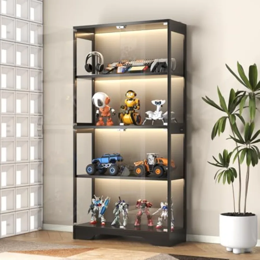 ตู้โชว์พร้อมบานประตูกระจก สำหร - Glass Cabinet Display บทวิจารณ์และราคา