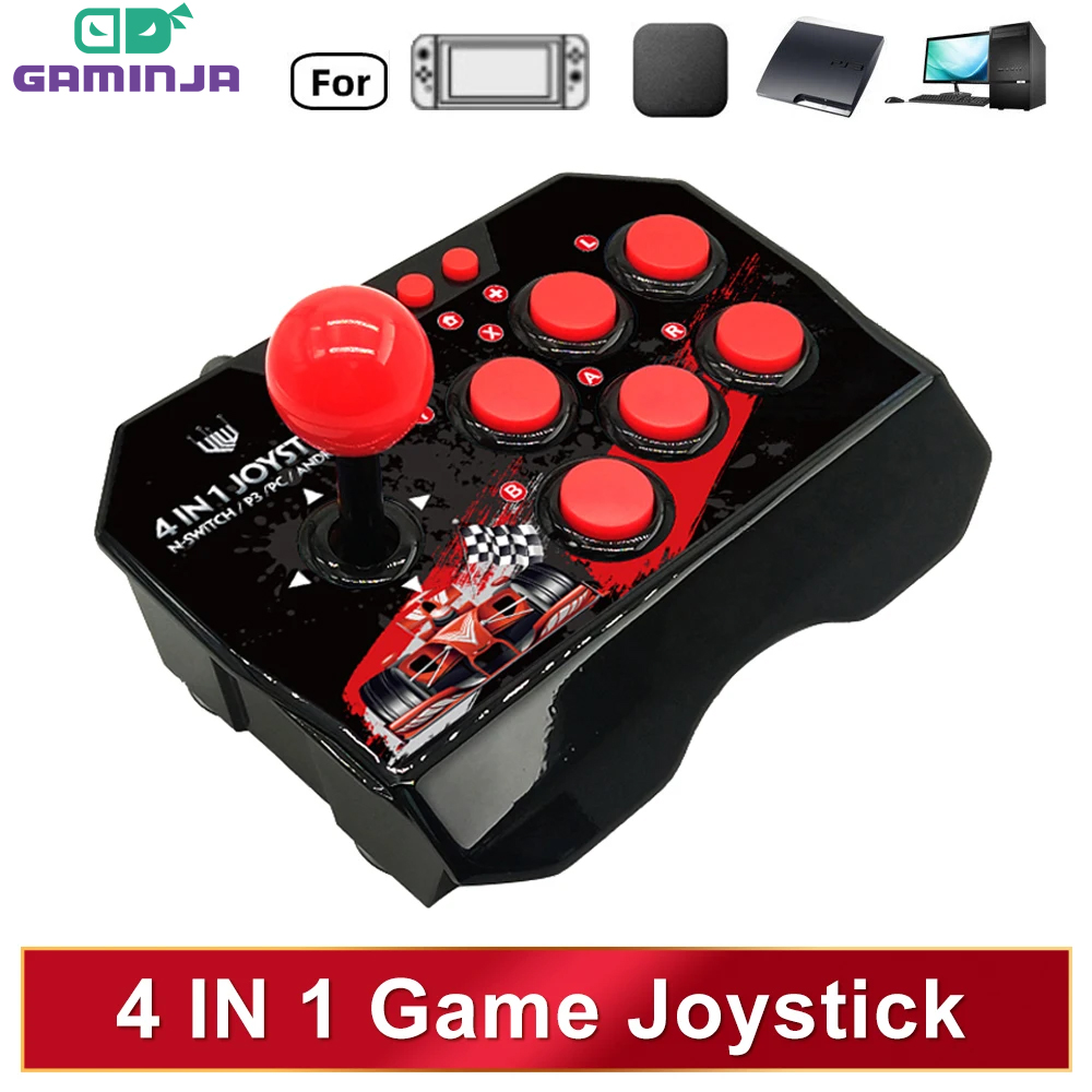 GAMINJA 4-in 1 เกมจอยสติ๊ก 3M  - Arcade Vibes บทวิจารณ์และราคา