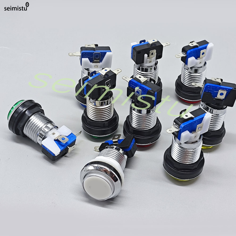 ปุ่มกดอาร์เคดขนาด 33 มม. พร้อม - Arcade Button Pcb บทวิจารณ์และราคา