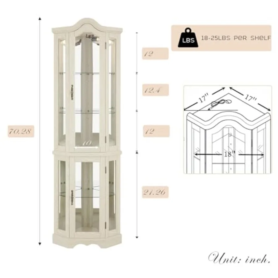 ตู้โชว์มุมสำหรับบาร์และเก็บเคร - Glass Cabinet Display บทวิจารณ์และราคา