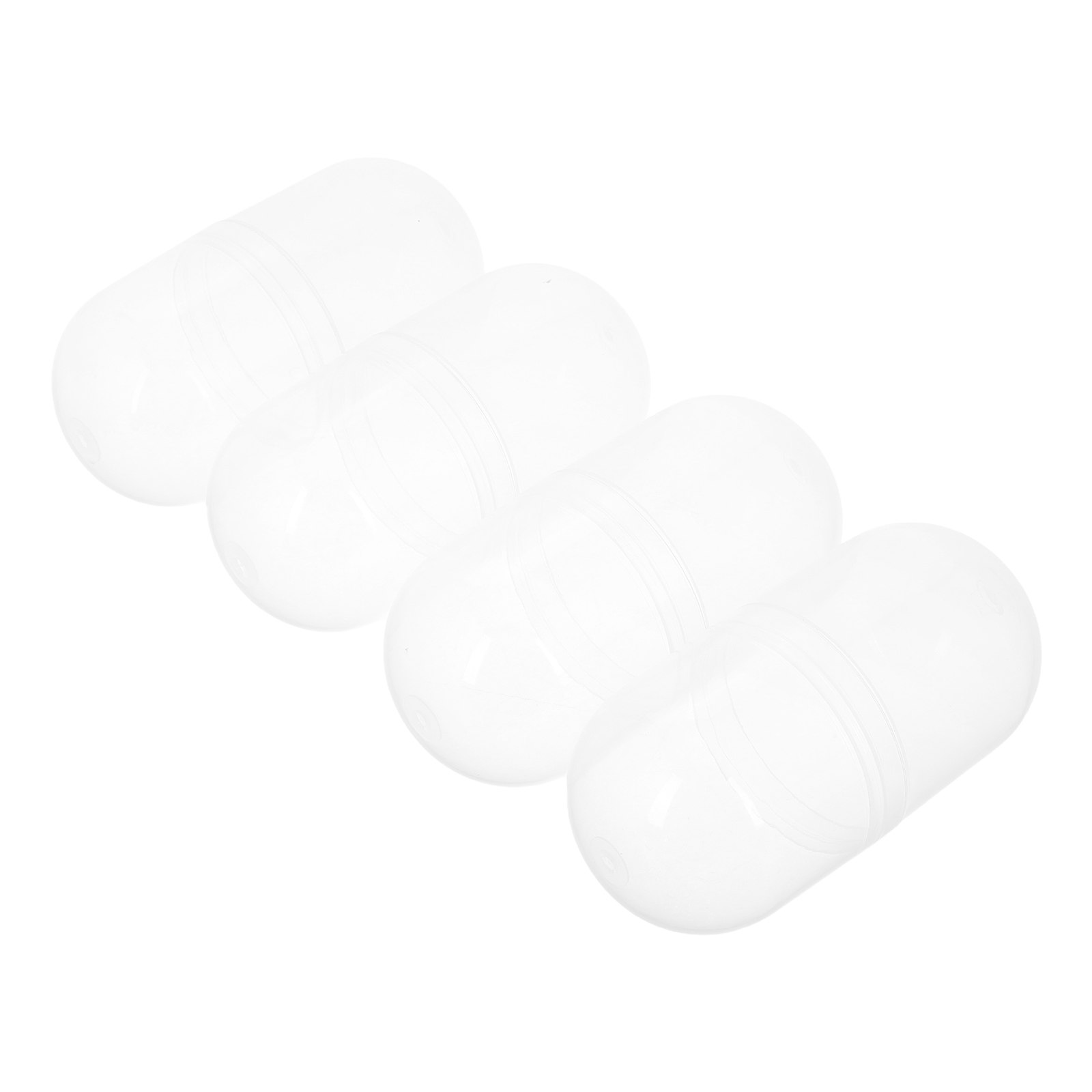 4 ชิ้น ลูกบอลใสสำหรับใส่ลูกอม  - Prize Capsule Toy Machine บทวิจารณ์และราคา
