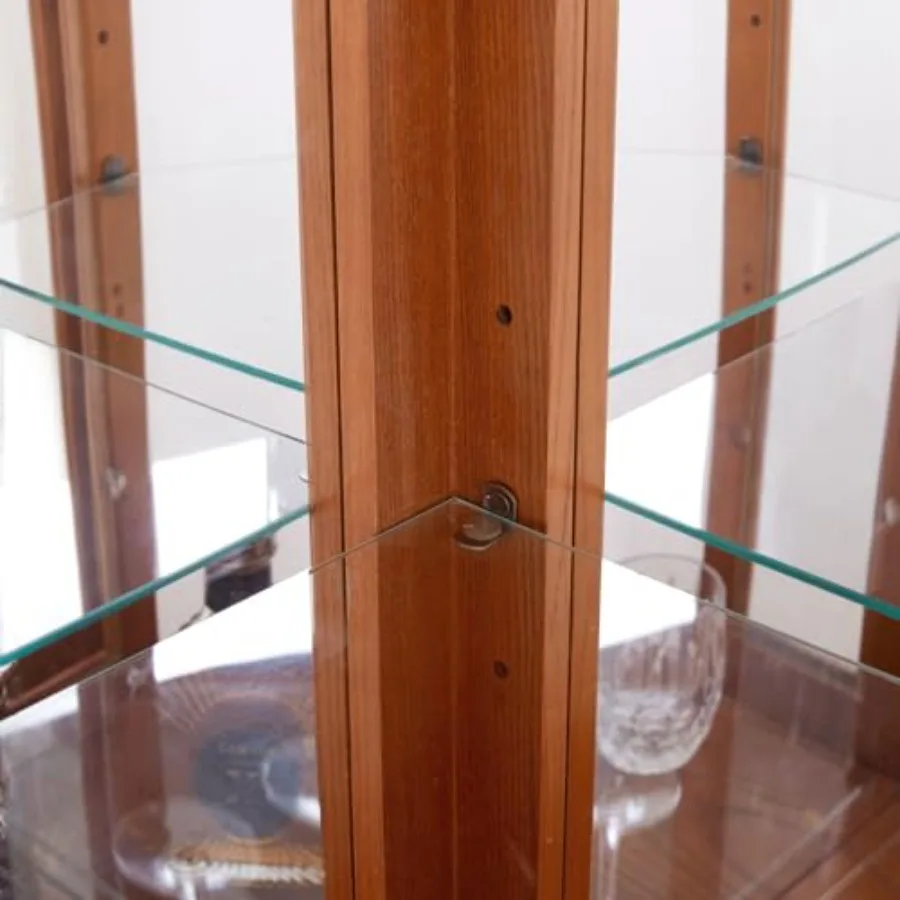 ตู้โชว์มุมสำหรับบาร์และเก็บเคร - Glass Cabinet Display บทวิจารณ์และราคา