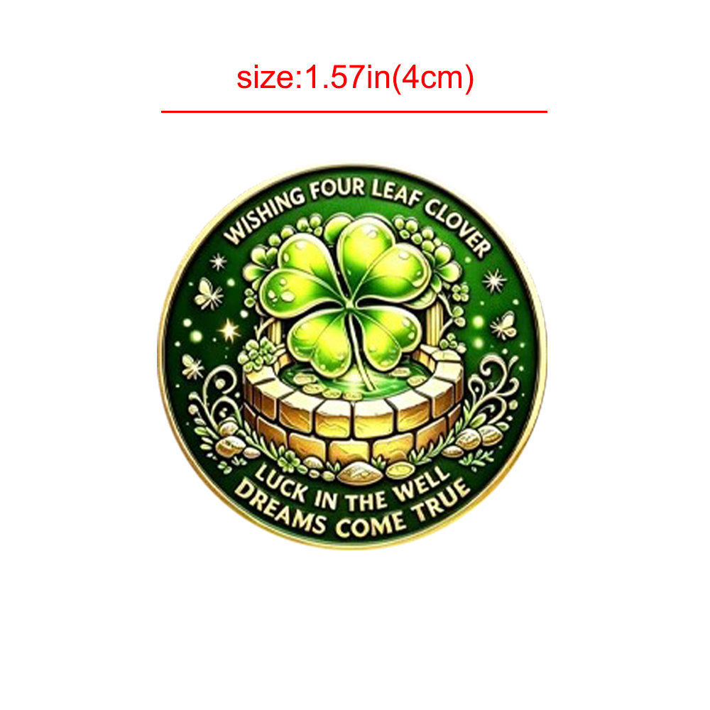 เหรียญนำโชคใบโคลเวอร์สี่แฉก 5  - Token Coin Mechanism บทวิจารณ์และราคา