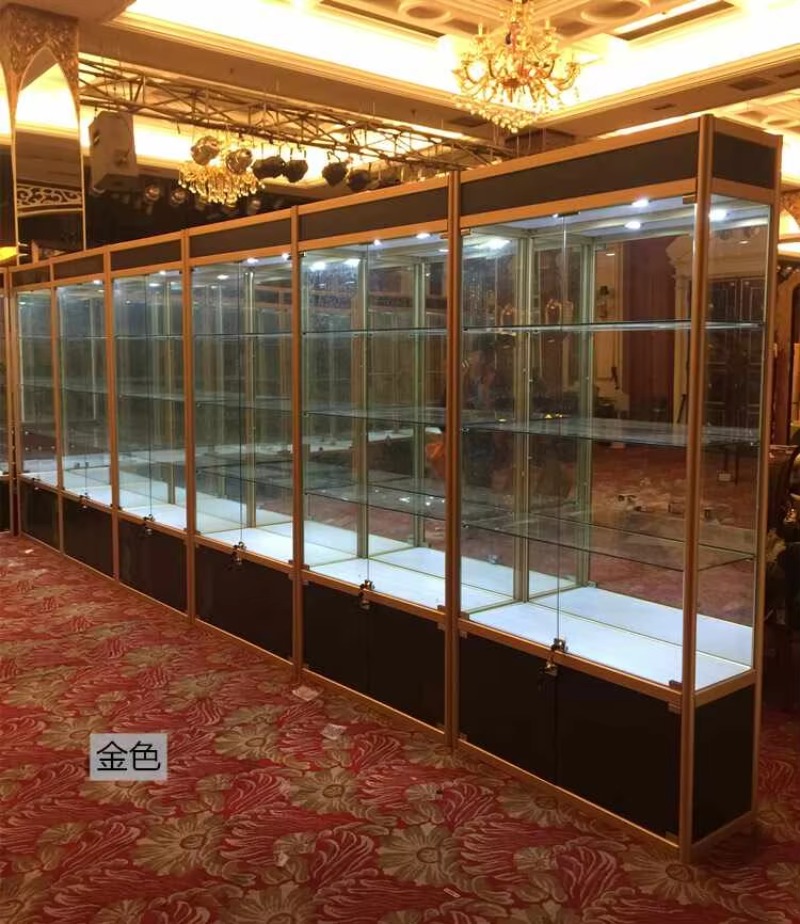ตู้โชว์กระจกในห้างสรรพสินค้าบู - Glass Cabinet Display บทวิจารณ์และราคา