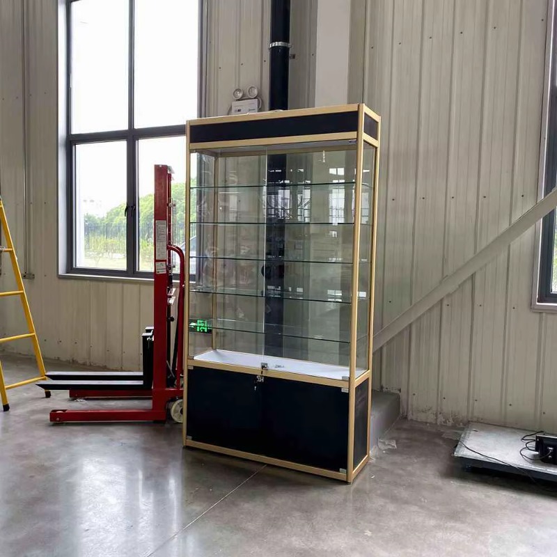 ตู้โชว์กระจกในห้างสรรพสินค้าบู - Glass Cabinet Display บทวิจารณ์และราคา