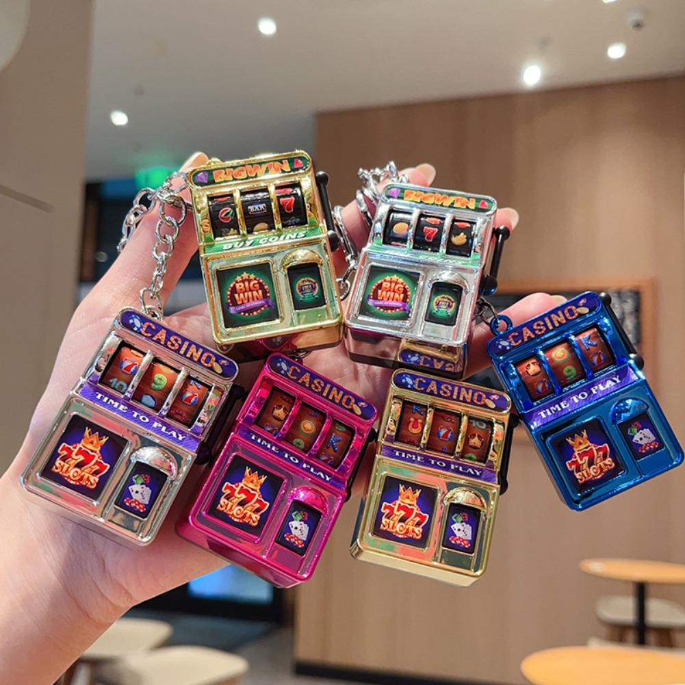 พวงกุญแจรูปตู้สล็อตแฟชั่น จี้ร - Fruit Slot Machine บทวิจารณ์และราคา