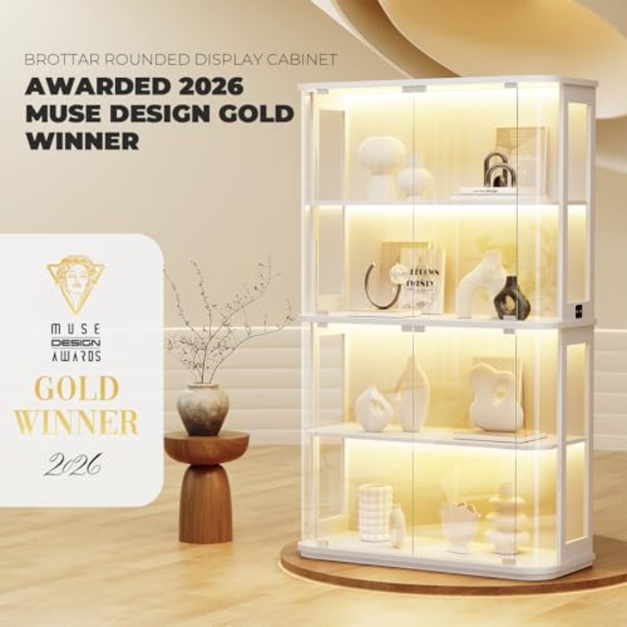 ตู้โชว์ทรงโค้งสำหรับใช้ในร้านค - Glass Cabinet Display บทวิจารณ์และราคา