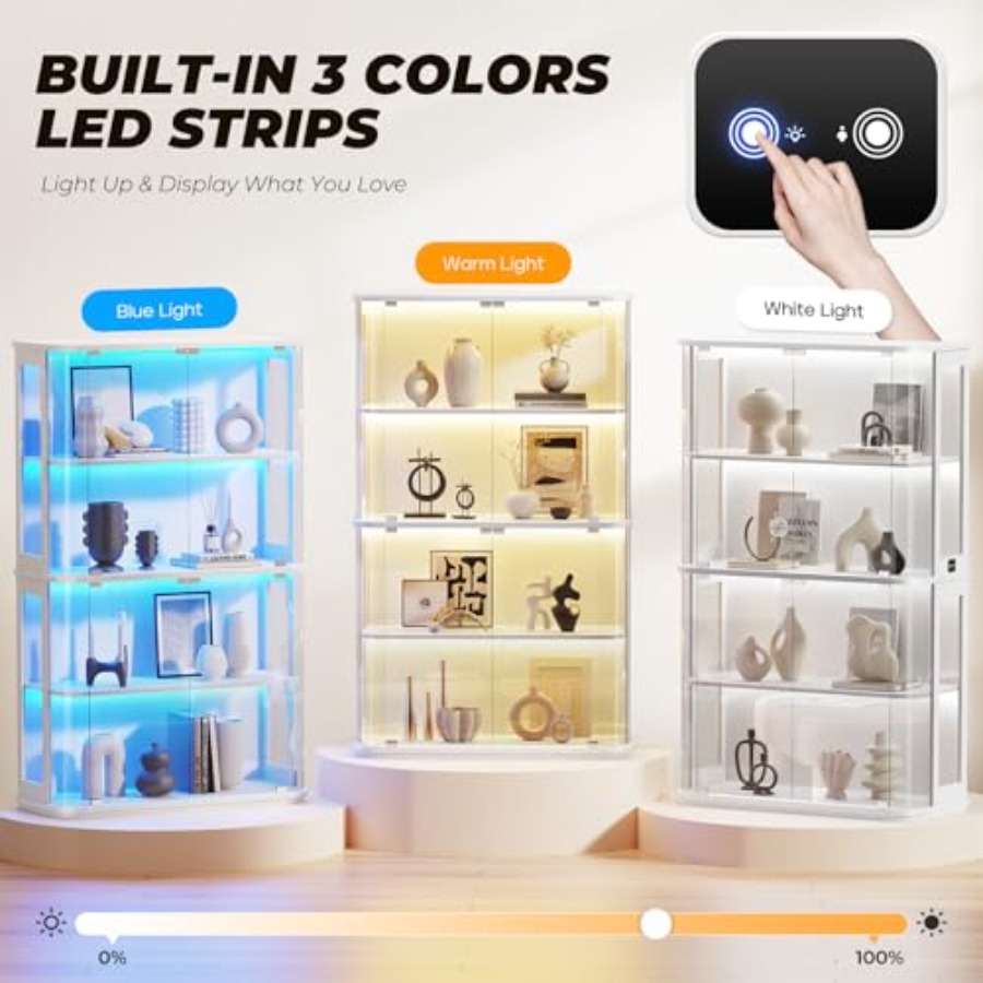 ตู้โชว์ทรงโค้งสำหรับใช้ในร้านค - Glass Cabinet Display บทวิจารณ์และราคา