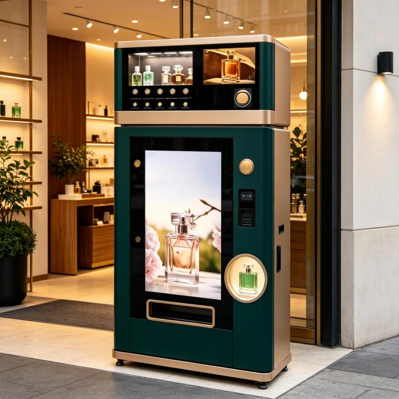 ตู้จำหน่ายน้ำหอมอัตโนมัติ ระบบ - Vending Machine Qr Code บทวิจารณ์และราคา
