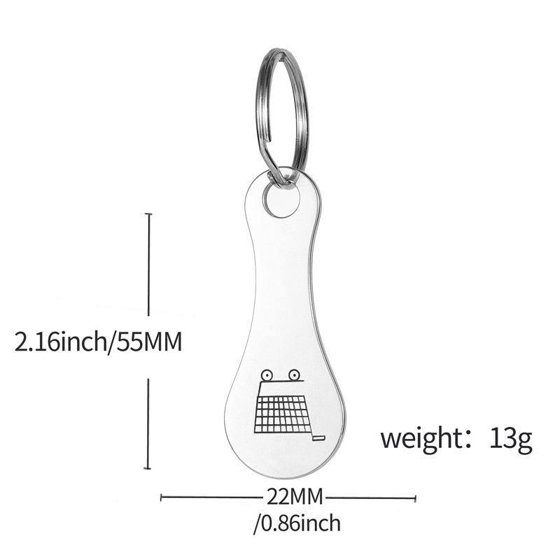 พวงกุญแจอะลูมิเนียมอัลลอยด์ขนา - Token Coin Mechanism บทวิจารณ์และราคา